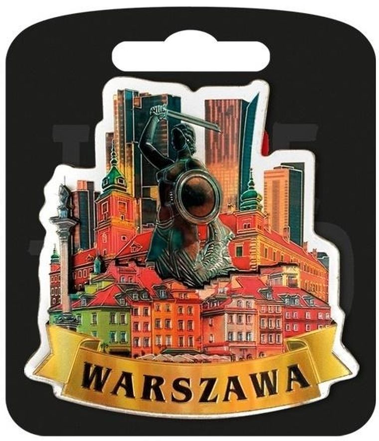 Pan Dragon, magnes, I love Poland, Warszawa