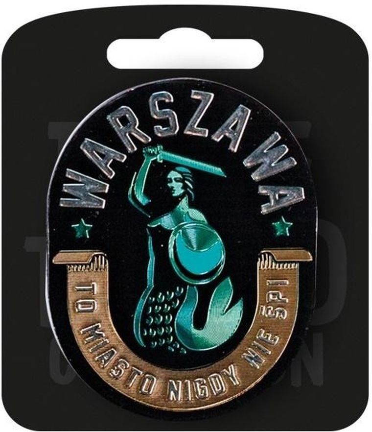 Pan Dragon, magnes, I love Poland, Warszawa