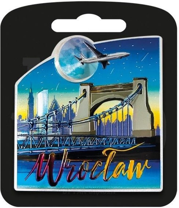 Pan Dragon, magnes, I love Poland, Wrocław