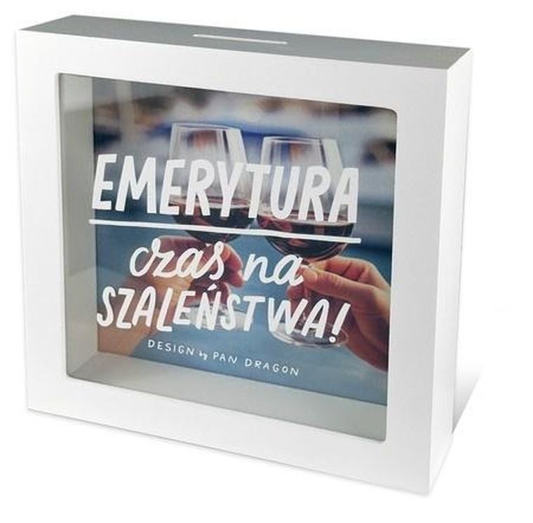 Pan Dragon, skarbonka, Home, Emerytura