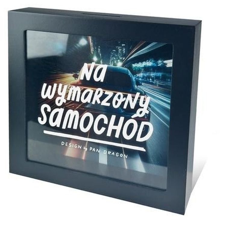 Pan Dragon, skarbonka, Home, Samochód