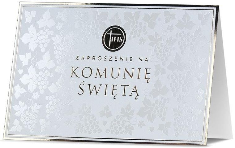 Pan Dragon, zaproszenie, Komunia, 5 szt.
