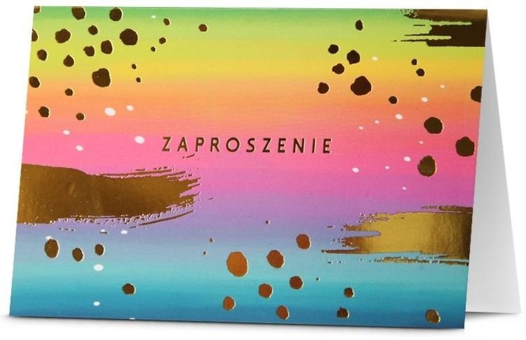 Pan Dragon, zaproszenie, Uniwersalne, 5 szt.