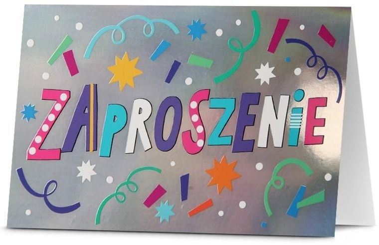 Pan Dragon, zaproszenie, Uniwersalne, 5 szt.