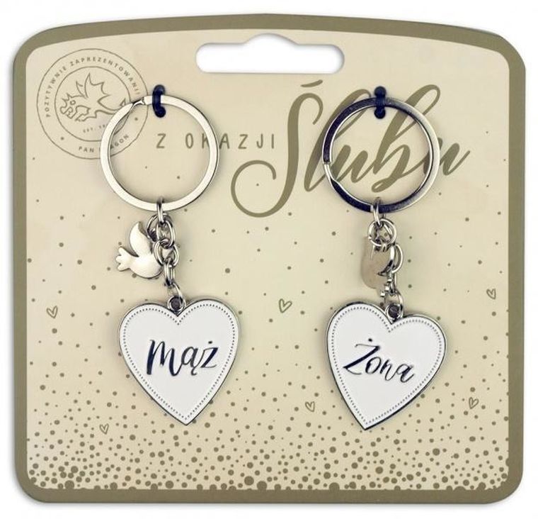 Pan Dragon, zestaw breloków, Mąż i Żona