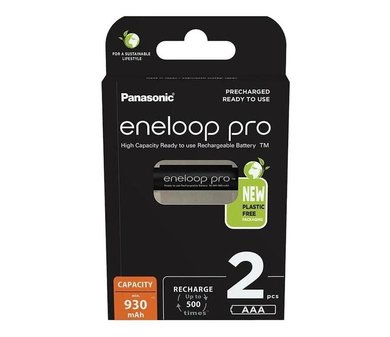 Panasonic, Eneloop, akumulatorki, Pro, AAA 930mAh, 2 szt.