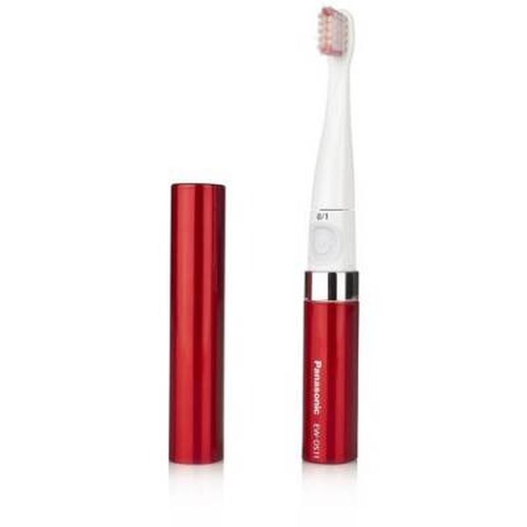 Panasonic, EW-DS90-R, kieszonkowa szczoteczka soniczna, czerwona