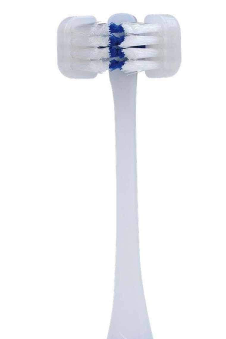 Panasonic, EW0900, potrójne końcówki do szczoteczek sonicznych Panasonic DL-40, EW1031, EW1035, EW1012, 2 szt.