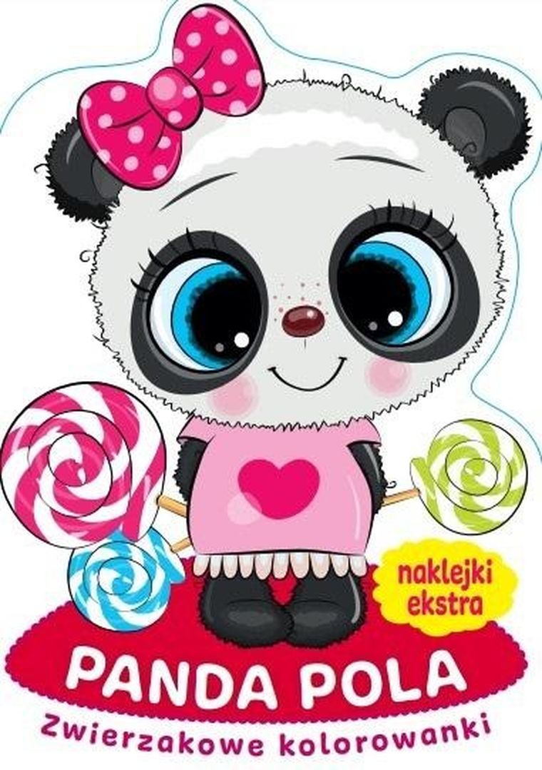 Panda Pola. Zwierzakowe kolorowanki