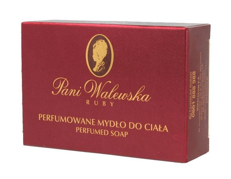 Pani Walewska, Ruby, mydło perfumowane w kostce, 100 g