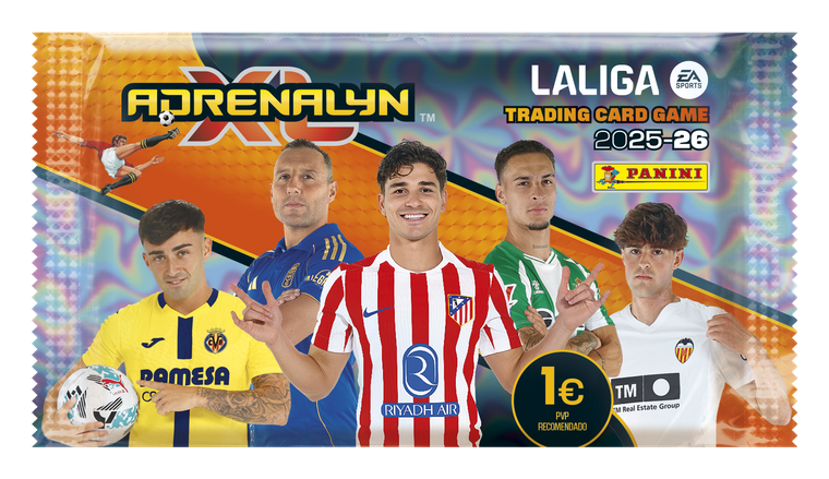 Panini, Adrenalyn XL, La Liga 2026, saszetka z kartami kolekcjonerskimi, 1 szt.