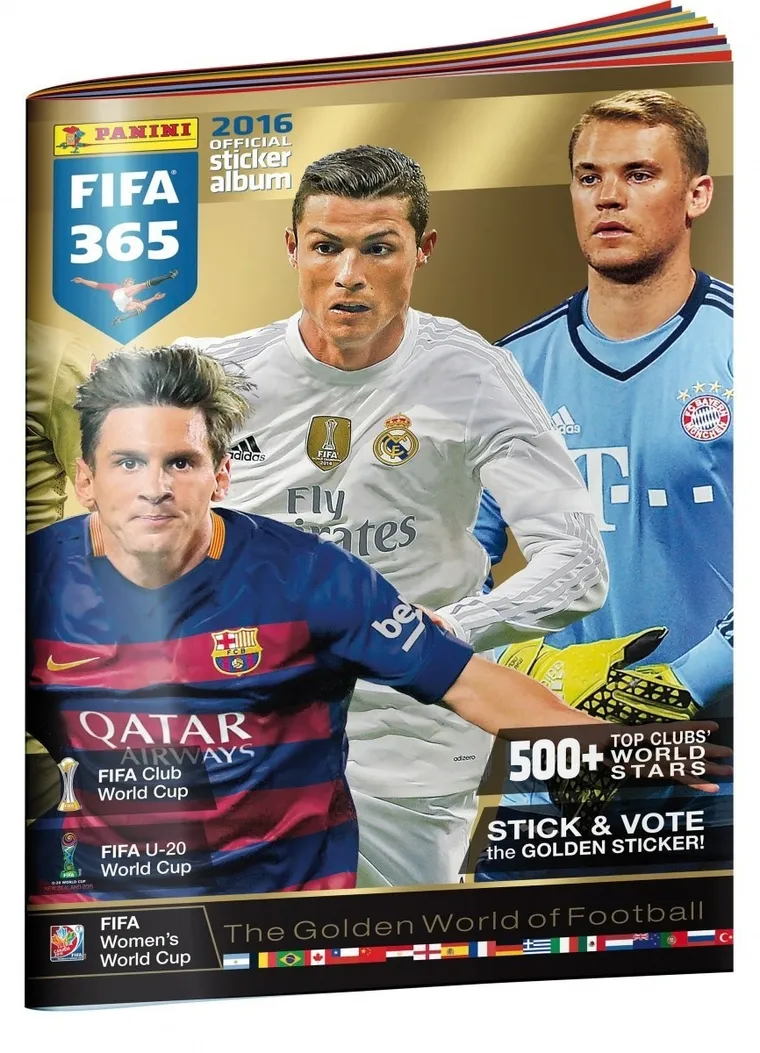 Panini, FIFA 365, album na naklejki