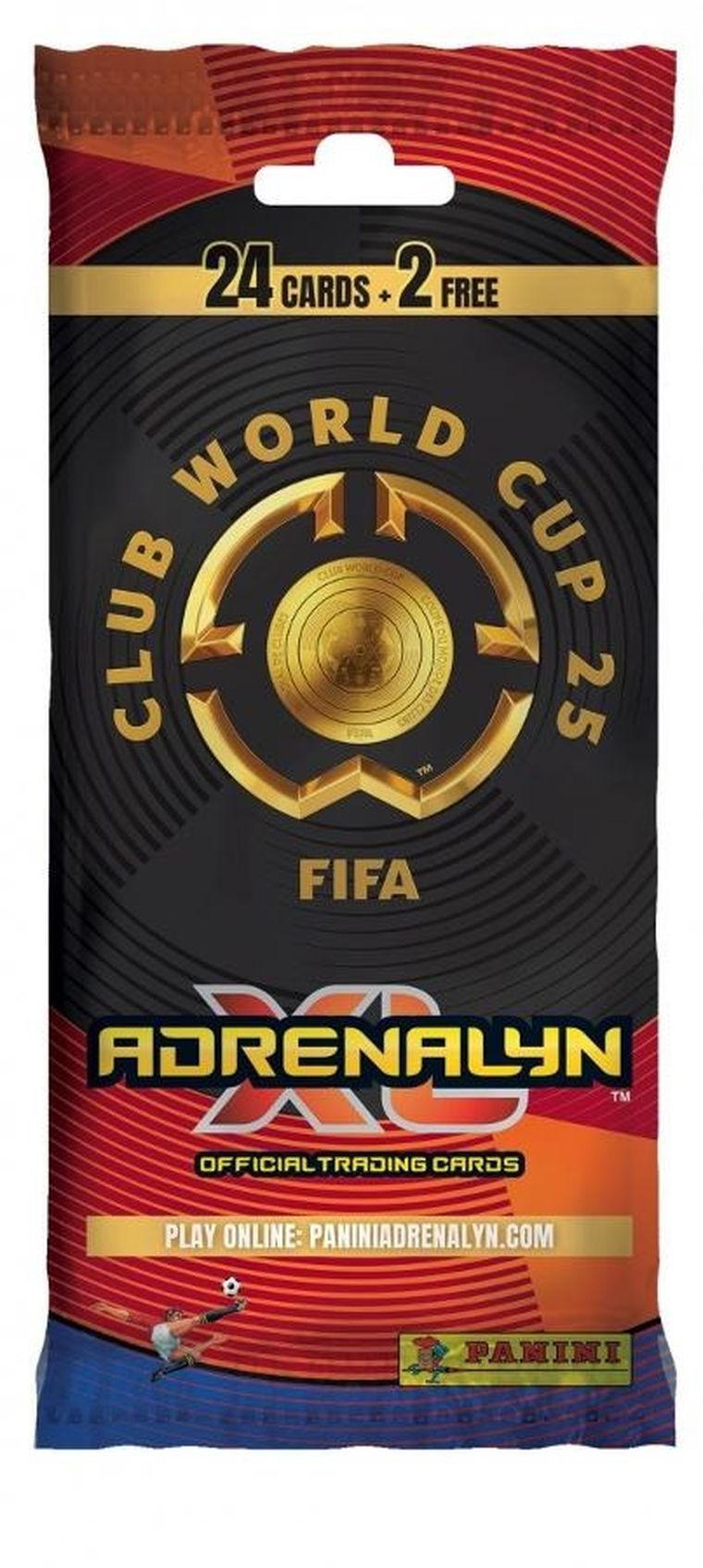 Panini, FIFA, Adrenalyn XL, Club World Cup 2025, saszetka z kartami kolekcjonerskimi
