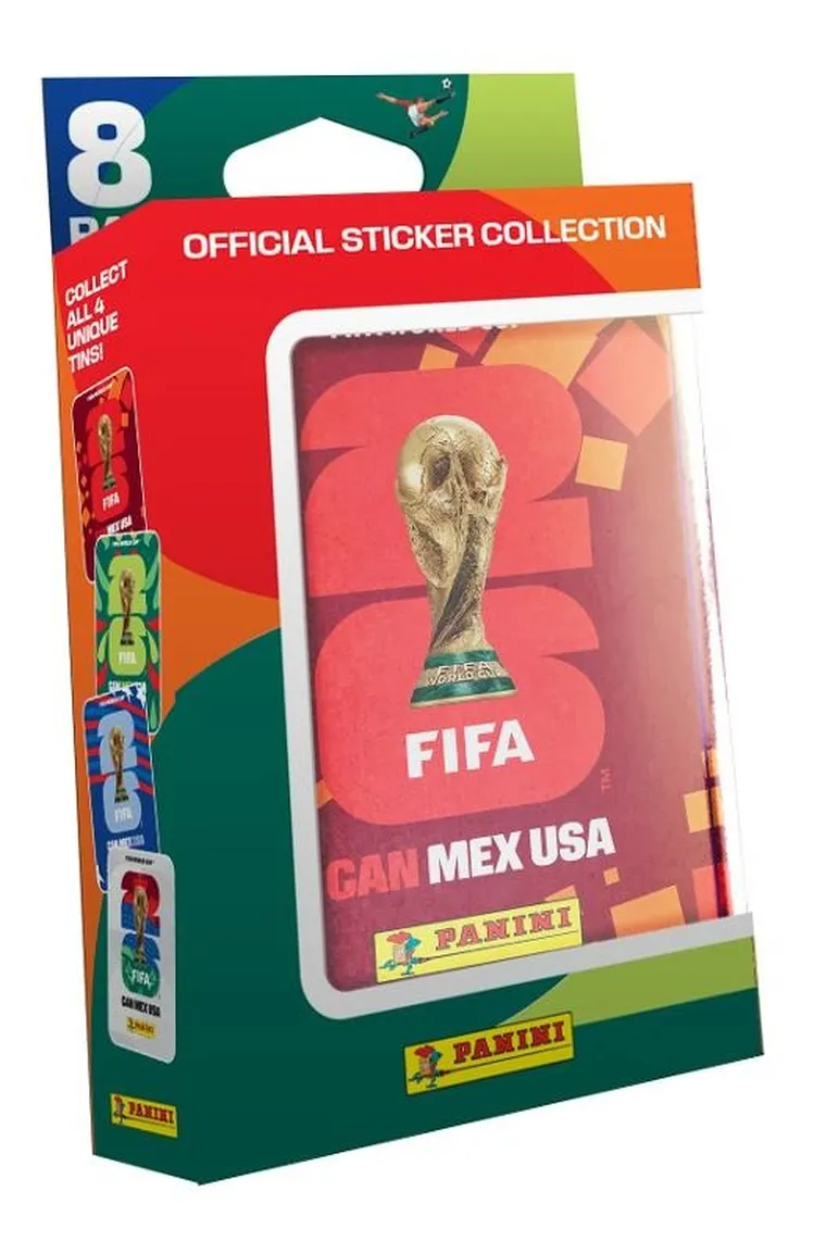 Panini, FIFA World Cup 2026, mini puszka z naklejkami kolekcjonerskimi, 1 szt.