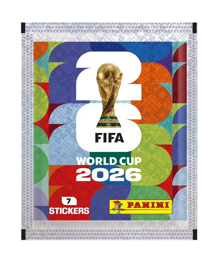 Panini, FIFA World Cup 2026, saszetka z naklejkami kolekcjonerskimi, 1 szt.