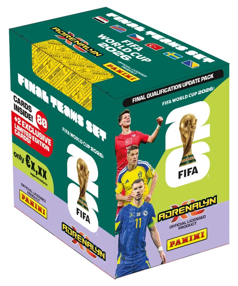 Panini, FIFA World Cup, Adrenalyn XL 2026, Final Team Set