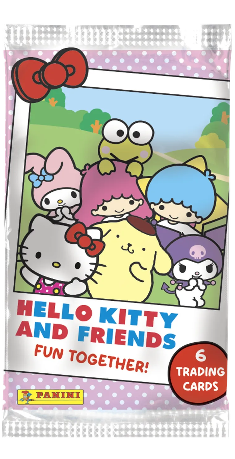 Panini, Hello Kitty and Friends, saszetka z kartami kolekcjonerskimi, 1 szt.