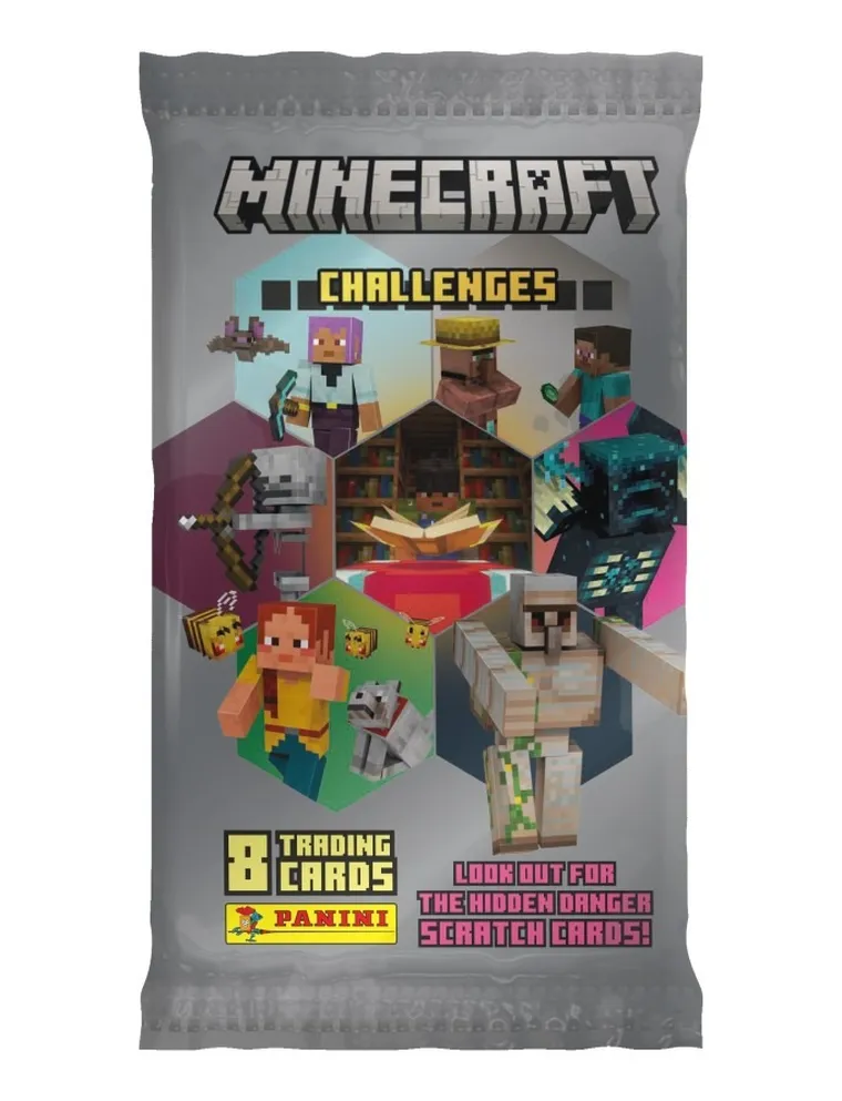 Panini, Minecraft, saszetka z kartami kolekcjonerskimi, 1 szt.