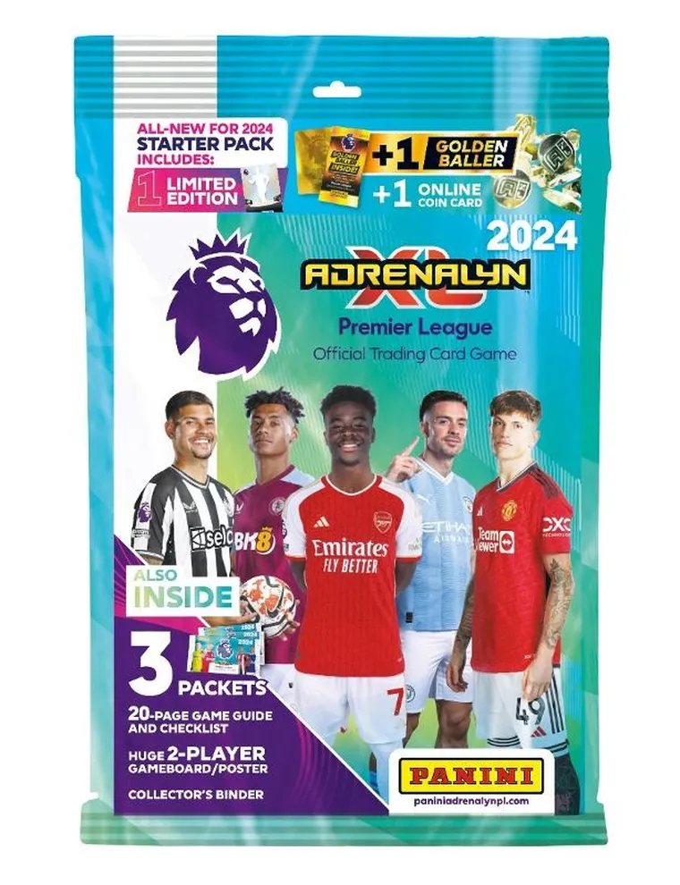 Panini, Premier League 2024, Starter Set, zestaw startowy