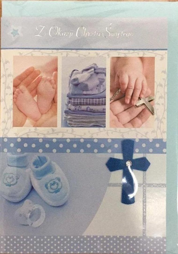 Panorama, karnet z kopertą B6, chrzest