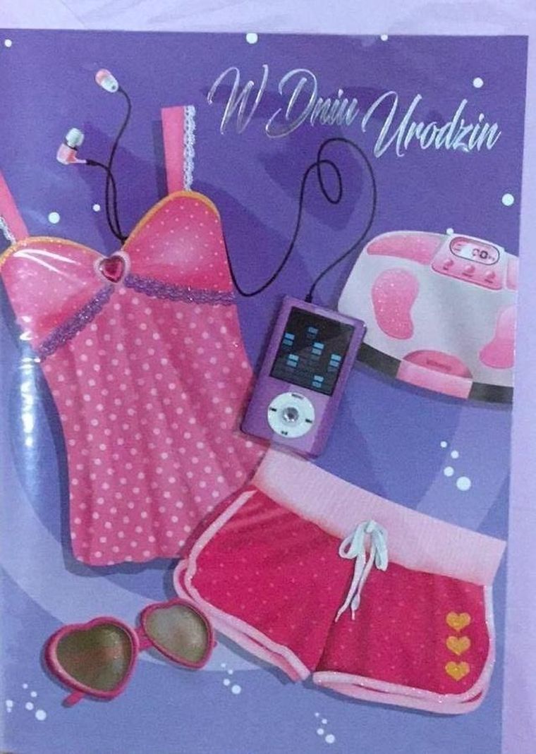 Panorama, karnet z kopertą B6, urodziny