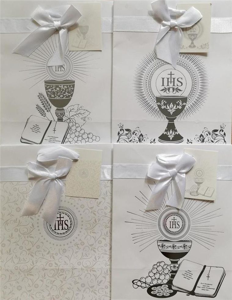 Panorama, torebka prezentowa, Komunia, średnia