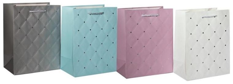 Panorama, torebka prezentowa, mała, Złocona Pastel, 1 szt.