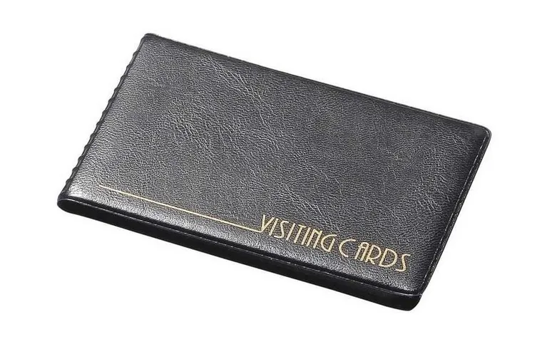 Panta Plast, etui na karty, magnetyczne, PVC, czarny