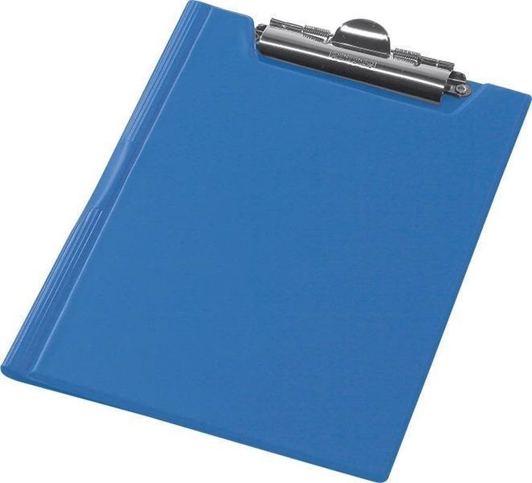 Panta Plast, klip A4 Focus, niebieski