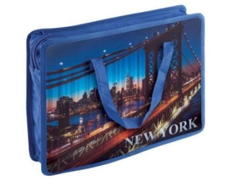 Panta Plast, New York, teczka na prace plastyczne z nadrukiem, 1 szt.