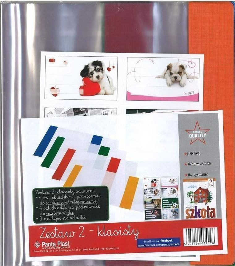 Panta Plast, okładki, zestaw 2-klasisty