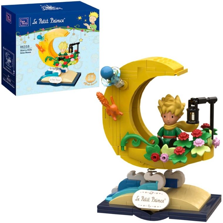 Pantasy, Mały Książę, Gwiezdna podróż, księżyc, klocki konstrukcyjne, 207 elementów