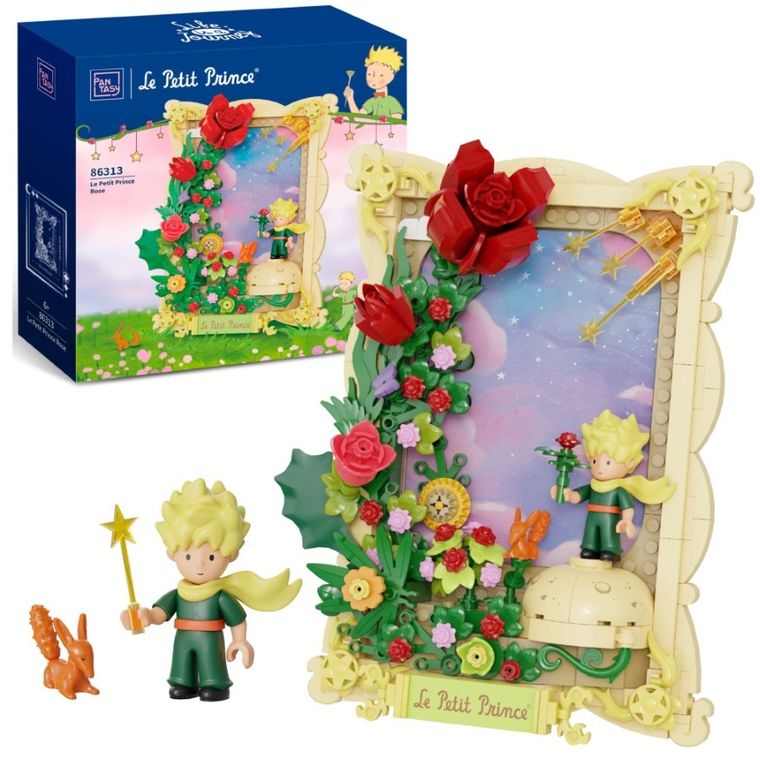 Pantasy, Róża Małego Księcia, klocki konstrukcyjne, 402 elementy