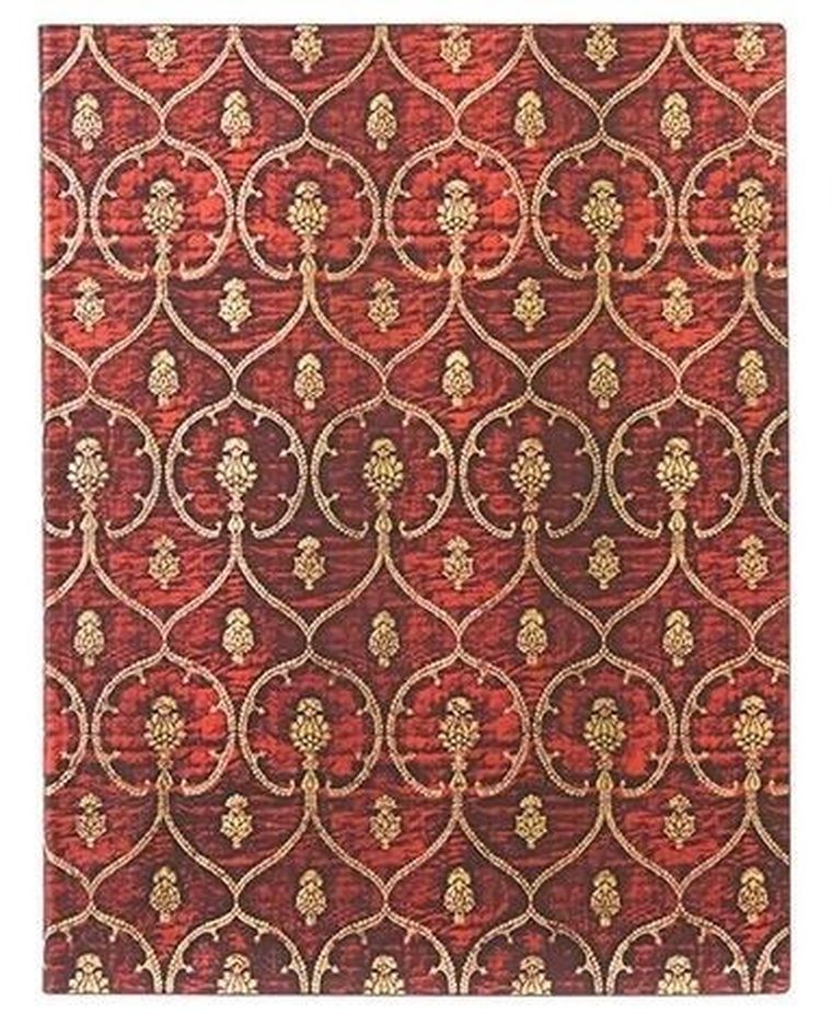 Paperblanks, notatnik, linia, Red Velvet, Ultra flexi, 1 szt.