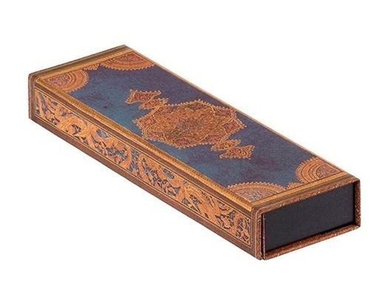 Paperblanks, piórnik tuba, Safavid Indigo