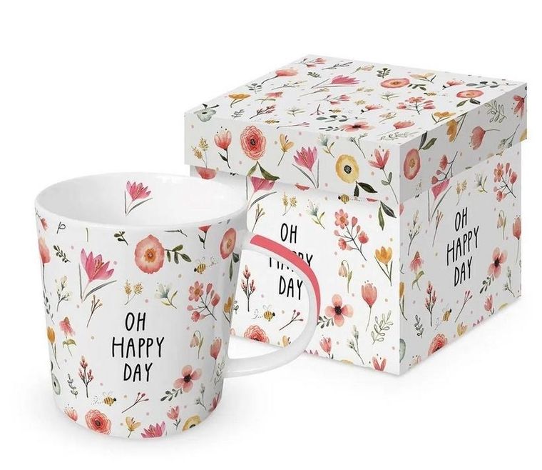 PaperProducts Design, kubek porcelanowy, Oh Happy Day, 350 ml