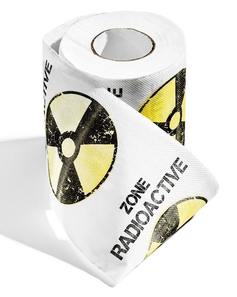 Papier toaletowy, Rdioactive Zone XL, biały