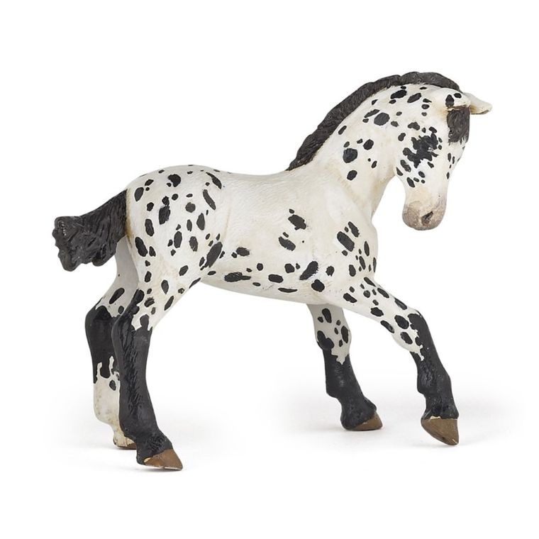 Papo, Czarne źrebię rasy appaloosa, figurka kolekcjonerska