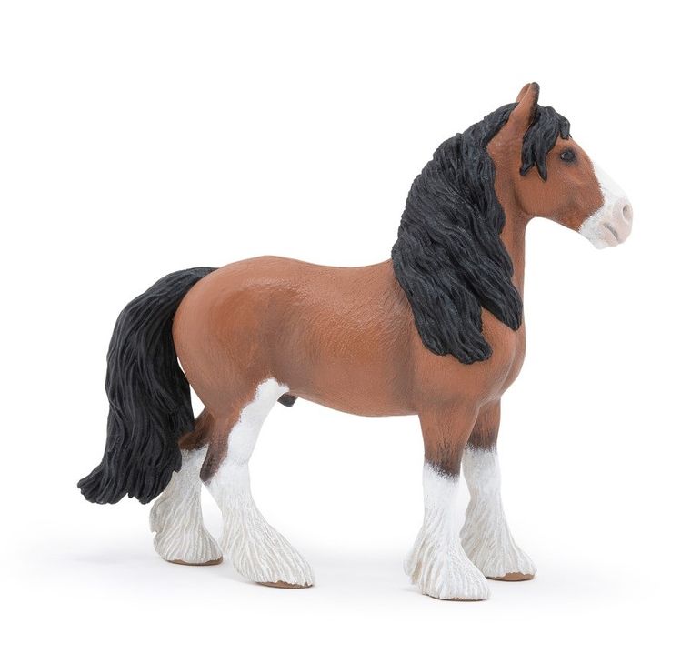 Papo, Koń Clydesdale, figurka kolekcjonerska