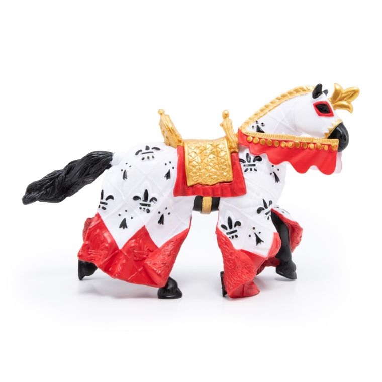 Papo, Koń Króla Artura czerwony, figurka