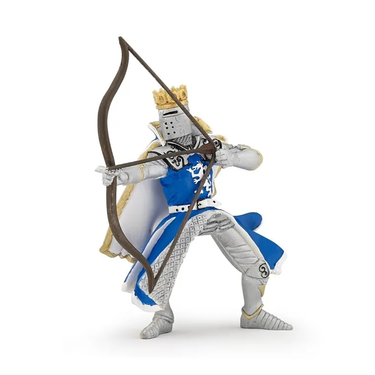 Papo, Król Smoka niebieski z łukiem, figurka
