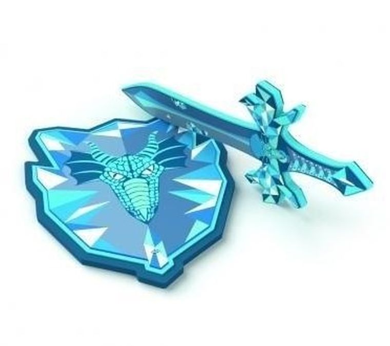 Papo, lodowa tarcza rycerska, 41 cm