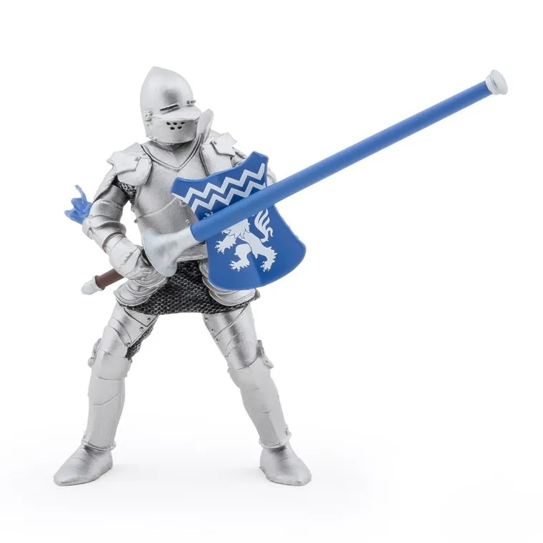 Papo, Rycerz niebieski z włócznią, figurka