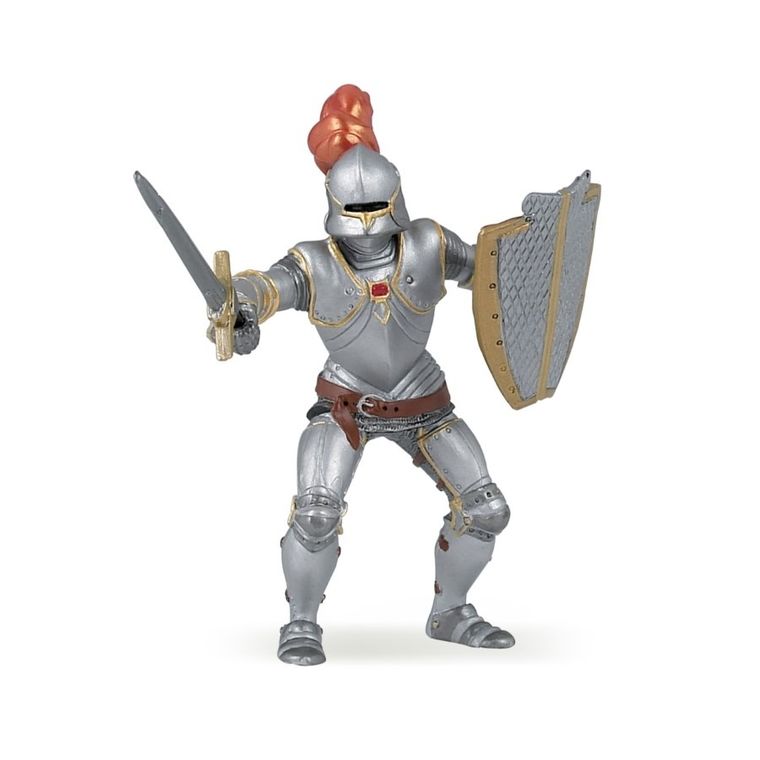 Papo, Rycerz w zbroi z pióropuszem, figurka