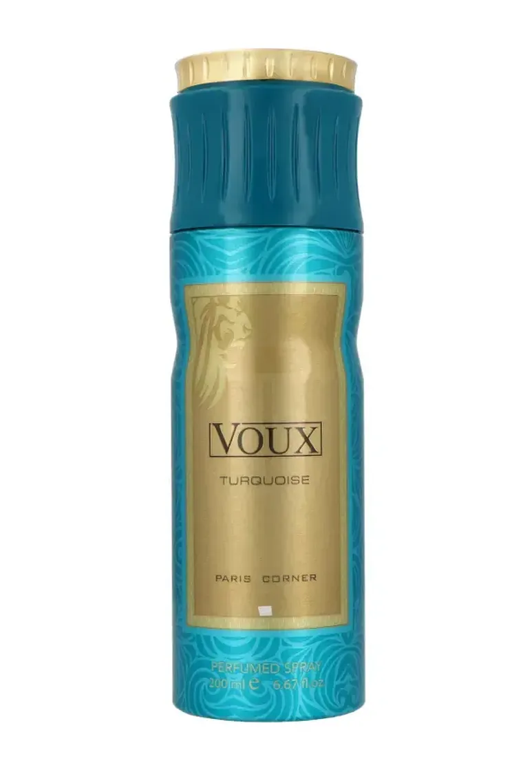 Paris Corner, Voux Turquoise, dezodorant w sprayu, 200 ml