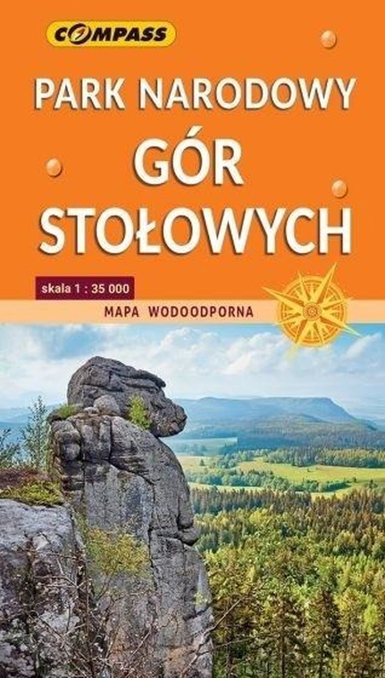 Park Narodowy Gór Stołowych. Mapa kieszonkowa 1:35 000