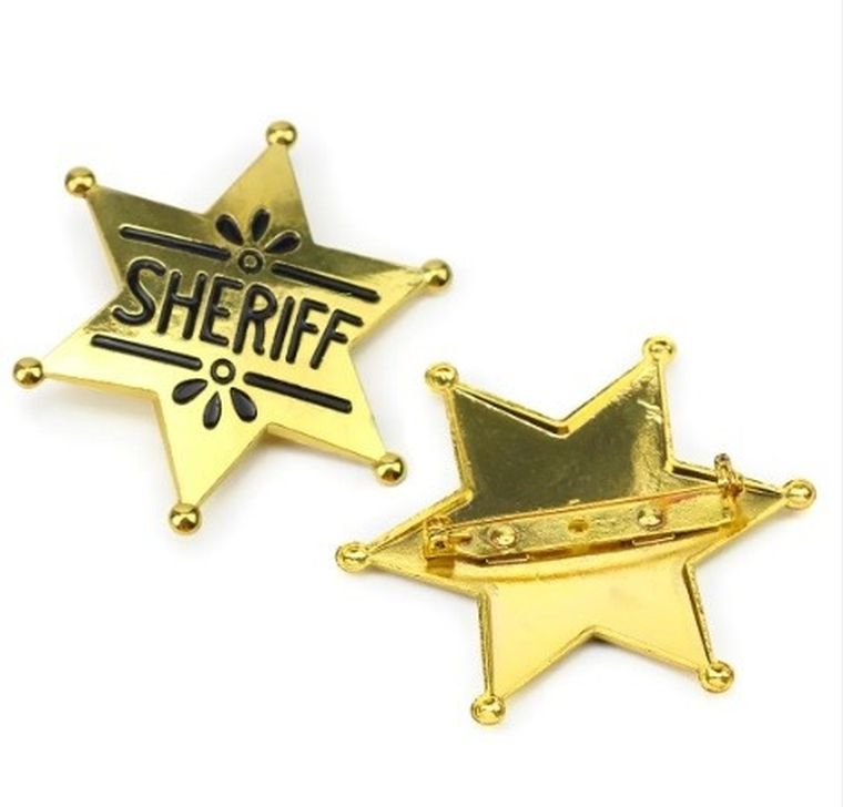 Party Tino, gwiazda szeryfa, złota