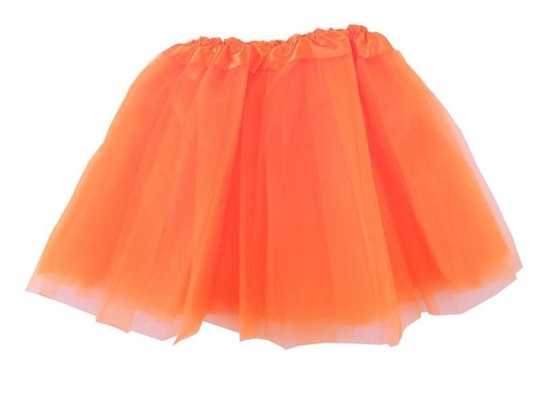 Party Tino, spódniczka tiulowa TuTu, pomarańczowa, 30 cm