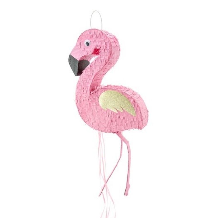 PartyDeco, Aloha Party, piniata urodzinowa, flaming, mix kolorów