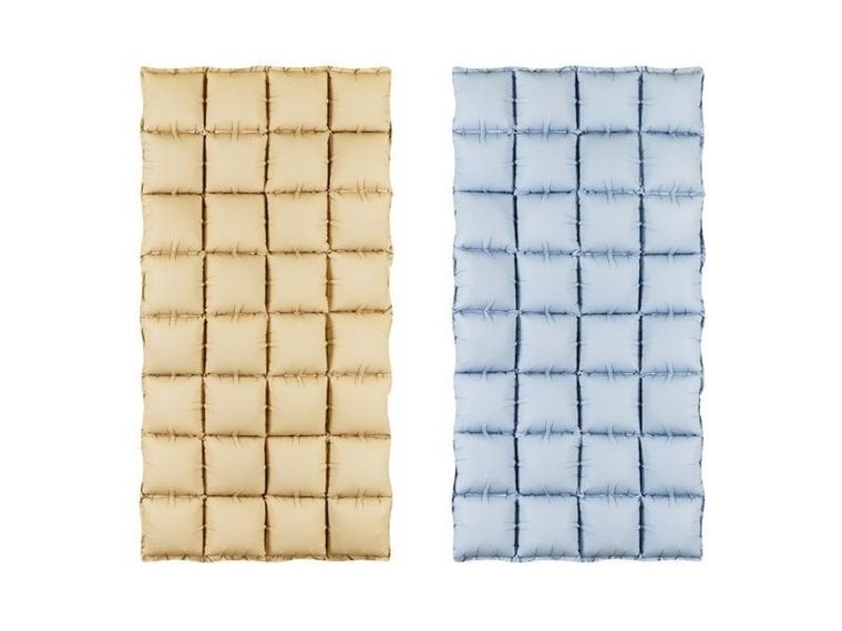 PartyDeco, balon foliowy, kurtyna dwustron beżowo-nieb, 55-110